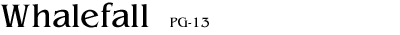 Whalefall